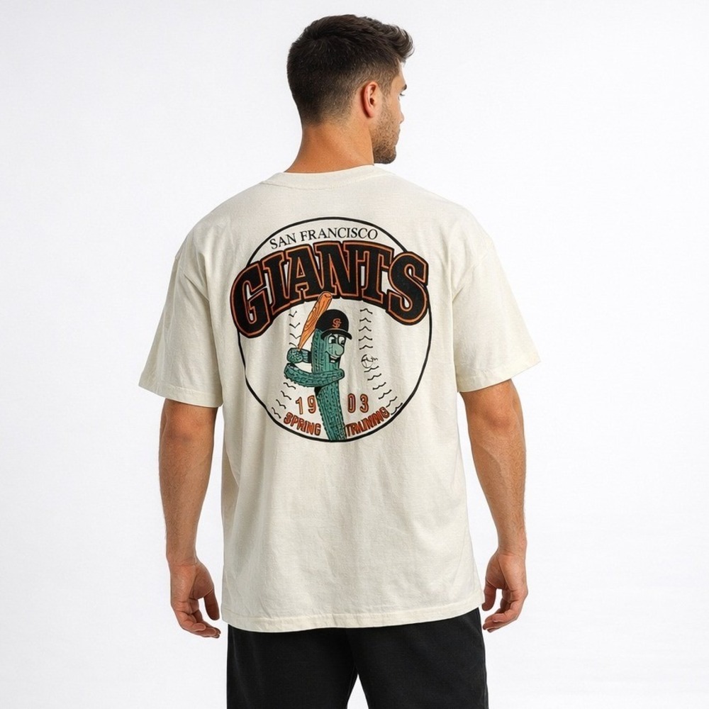 Vintage 1993 San Francisco Giants Spring Training‎ Jersey Quitman USA Mens Large